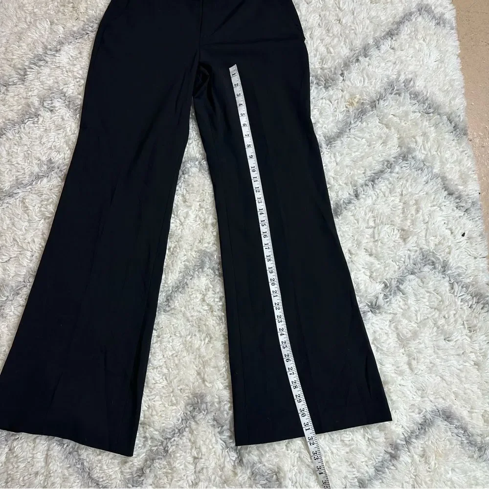 Rafaella Elegant Black Flare Trousers